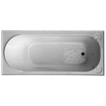 Civic Bath Tub - White (Gloss)