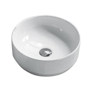Emily Round Basin - White (Gloss)