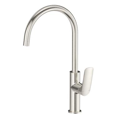Kaza Sink Mixer - Brushed Nickel