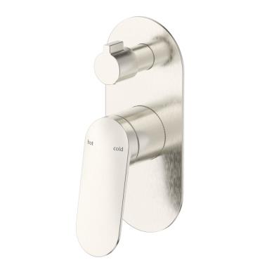 Lantra Shower Mixer Diverter - 1P - Brushed Nickel