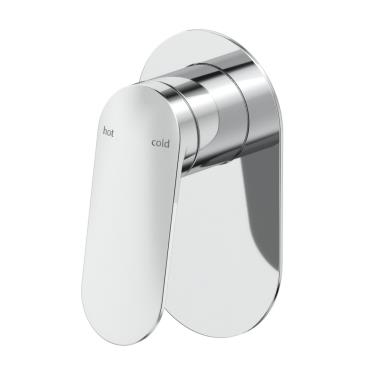 Lantra Shower Mixer - Oval Plate - Chrome
