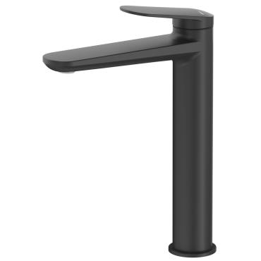 Lantra Tall Basin Mixer - Black