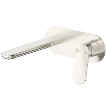 Lantra Wall-Spout Combo 1 Plate - Brushed Nickel