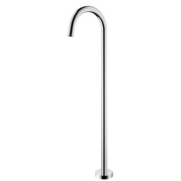 Mica Freestanding Bath Spout - Chrome