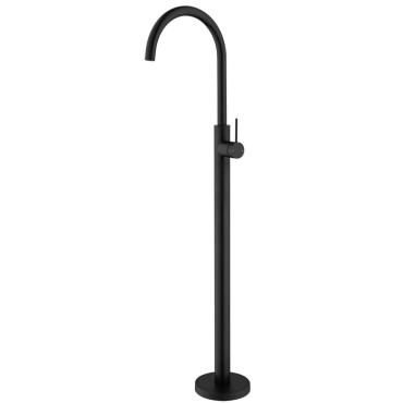 Mica Freestanding Bath Mixer - Black