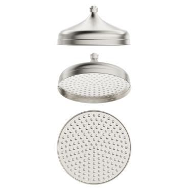 Mica Heritage Shower Head - Brushed Nickel