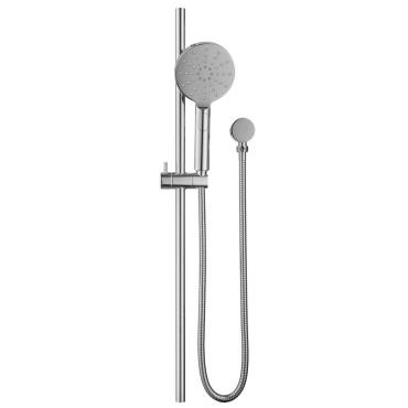 Mica Shower Rail - Chrome