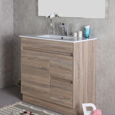 Tobi Floor Vanity - Prime Oak