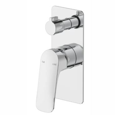 Kaza Shower Mixer Diverter - 1P - Chrome