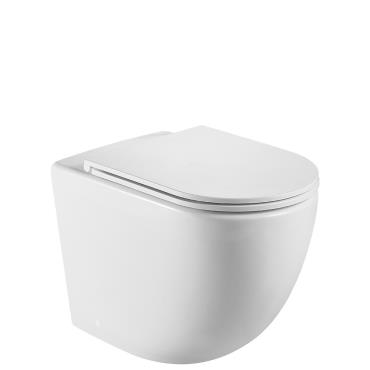 Koko Floor Pan Geberit In Wall Cistern Package - White (Matt)