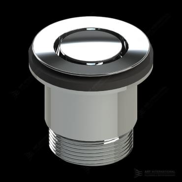 Pop Down Waste Basin - Brushed Nickel