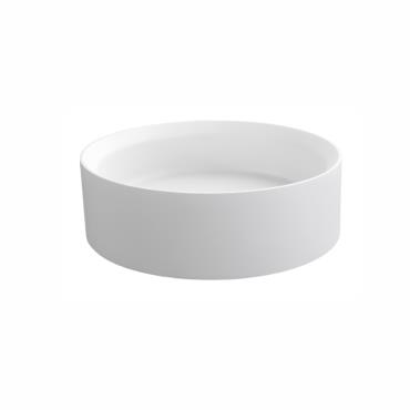 Thyra Solid Surface Basin - White (Matt)