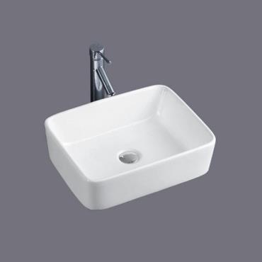 Shelby Rectangle  Basin - White (Gloss)