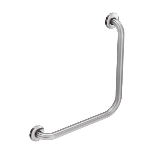 ACCESSORIES - 90° Ambulant Care Grab Rail - Stainless Steel