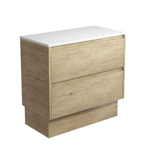 VANITIES - Amato Scandi Oak Floor Vanity - 750mm, 900mm