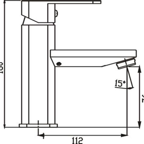 TAPWARE - Elegant Basin Mixer - 
