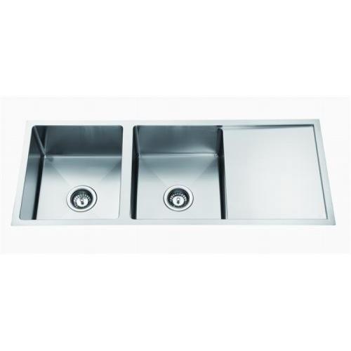 KITCHEN & LAUNDRY - Double Bowl Single Drain Sink - 
