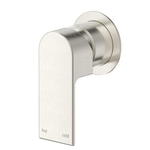 TAPWARE - Eleniko Wall Mixer - Round Plate - Brushed Nickel