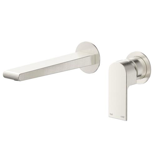 TAPWARE - Eleniko Wall-Spout Combo 2 Plate - Brushed Nickel