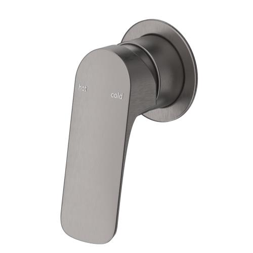 TAPWARE - Kaza Shower Mixer - Round Plate - Gun Metal Grey