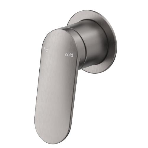 TAPWARE - Lantra Shower Mixer - Round Plate - Gun Metal Grey