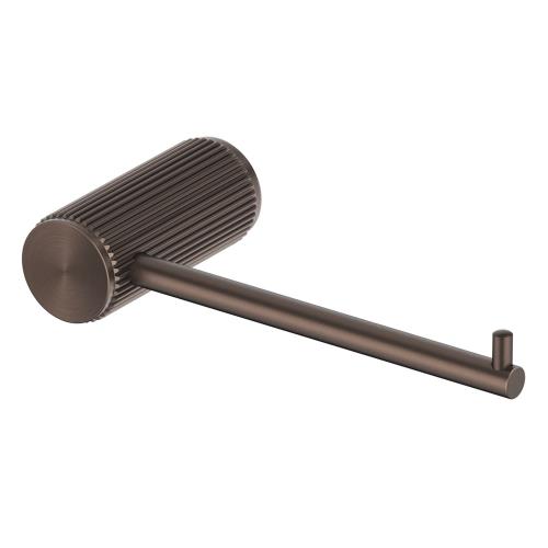 ACCESSORIES - Mica Fluted Toilet Paper Holder - Dusk Bronze
