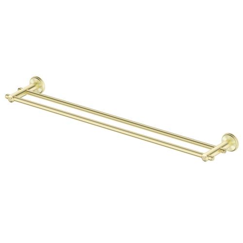 ACCESSORIES - Mica Heritage Double Towel Rail - French Gold