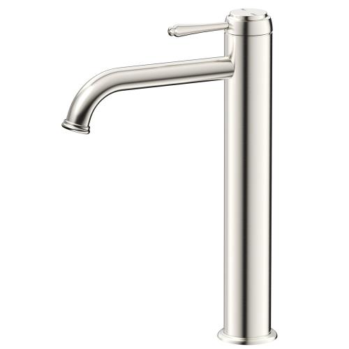 TAPWARE - Mica Heritage Tall Basin Mixer - Brushed Nickel