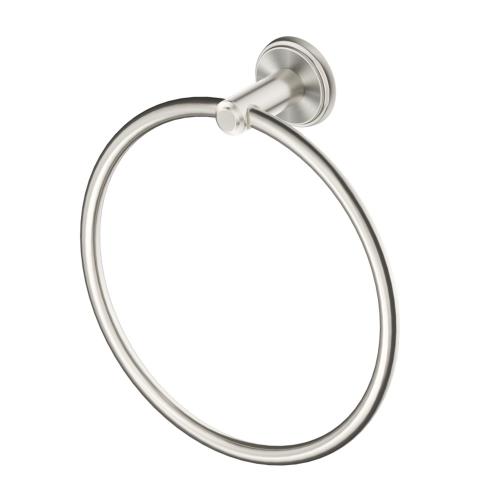 ACCESSORIES - Mica Heritage Towel Ring - Brushed Nickel