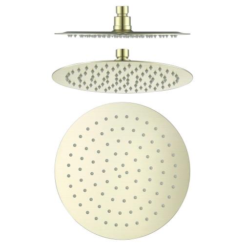 TAPWARE - Mica Shower Head 250mm - French Gold