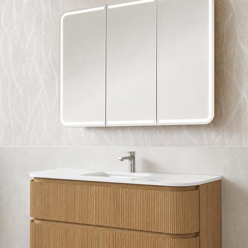 MIRRORS AND CABINETS - Austin LED Shaving Cabinets - 