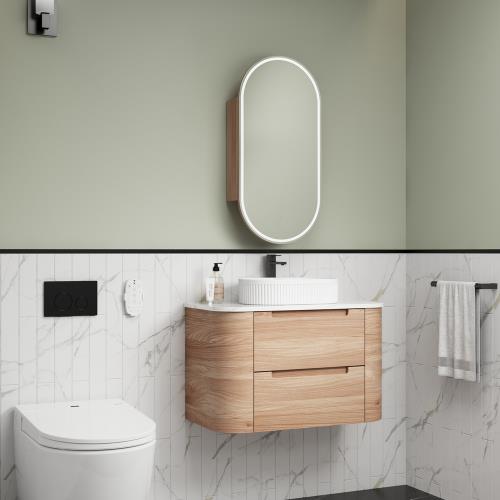 VANITIES - Briony Wall Hung Vanity - 900mm