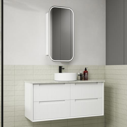 VANITIES - Flauto Wall Hung Vanity - 1200mm