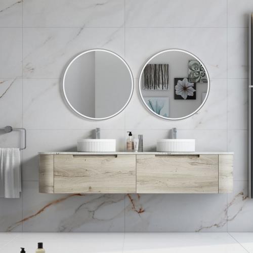 VANITIES - Hamilton Wall Hung Vanity - 1800mm(Double Bowl)