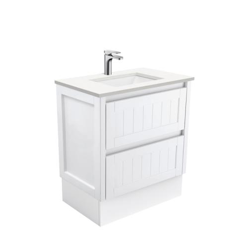 VANITIES - Hampton Floor Vanity - 750mm, Stone Top and Undermount Bowl