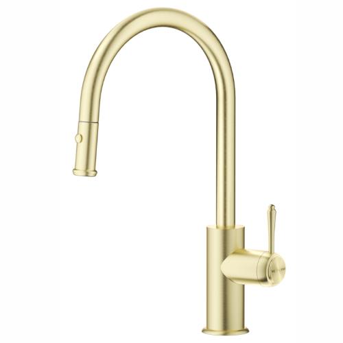 TAPWARE - Mica Heritage Pull-Out Sink Mixer - French Gold