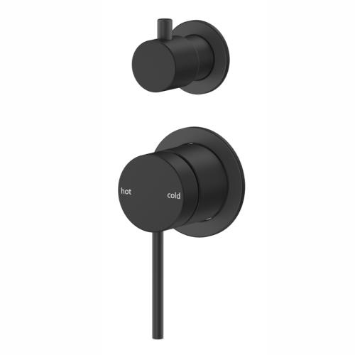 TAPWARE - Mica Shower Mixer w/ Diverter - Black