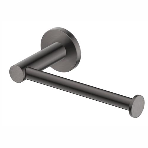 ACCESSORIES - Mica Toilet Roll Holder - Gun Metal Grey