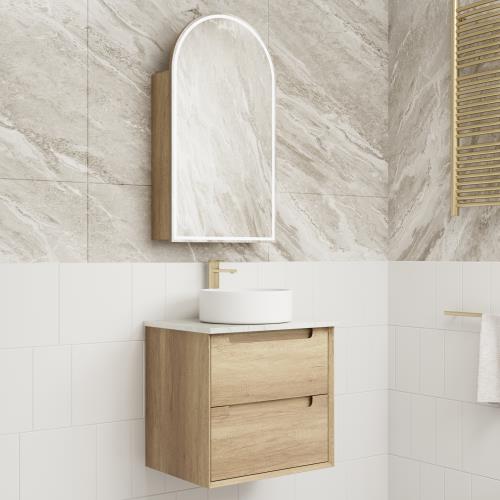 VANITIES - Moreno Wall Hung Vanity - 600mm