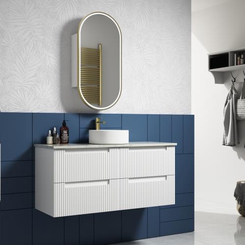 VANITIES - Neva Wall Hung Vanity - 1200mm