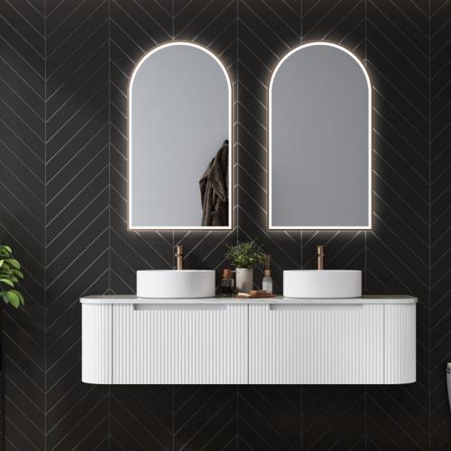 VANITIES - Petra Wall Hung Vanity - 1500mm(Double Bowl)