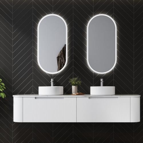 VANITIES - Petra Wall Hung Vanity - 1800mm(Double Bowl)