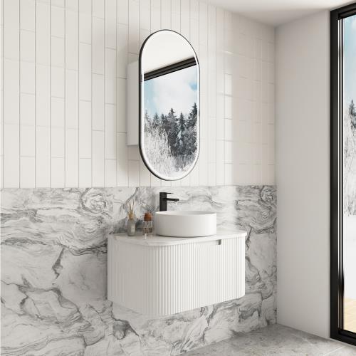 VANITIES - Savio Wall Hung Vanity - 750mm